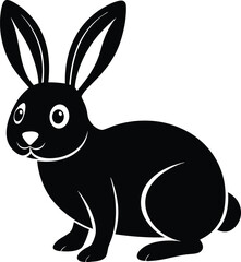vector illustration of a bunny