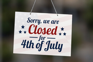 Business Closed for 4th of July Holiday