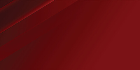 Obraz premium Abstract wide banner background with 3d shadow geometric shapes decoratoin