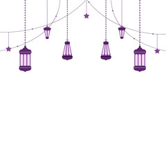 Islamic Hanging Lantern Decoration
