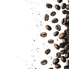 Coffee beans [Transparent Background PNG].