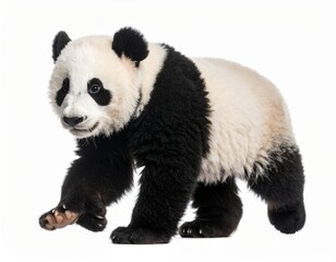 Fototapeta premium giant panda 18 months old