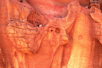 red rock formations