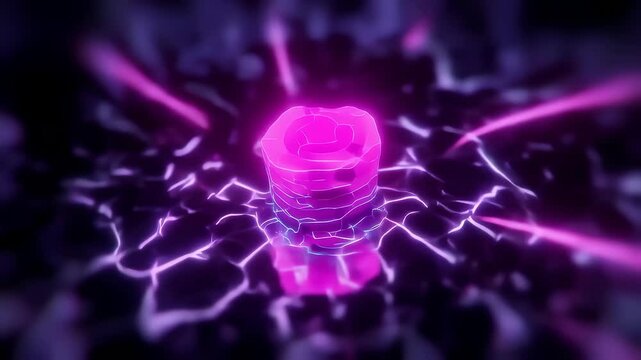 Pink Honeycomb Spinning in Hex Grid Environment