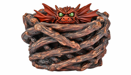 Dragon in a nest