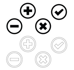 flat icons for web and mobile applications