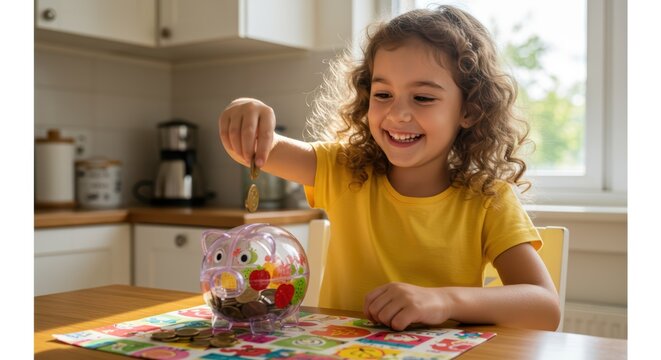 A Child's Financial Future: Learning About Saving Money and Planning for the Future