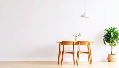 シンプルモダンなダイニングルーム