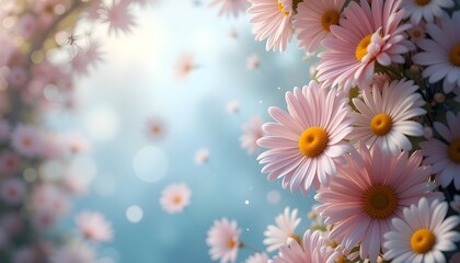 spring flowers background