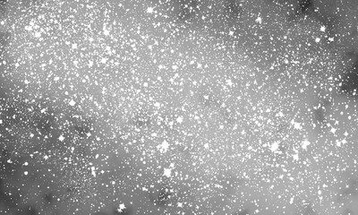 Obraz premium 優しい天の川モノクロ背景