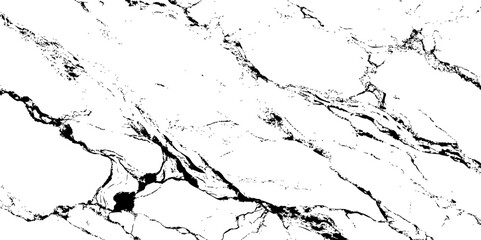 Naklejka premium High-contrast black and white marble texture with natural stone veins. Abstract background ideal for modern design, digital art, print materials, and luxury branding&nbsp;projects.