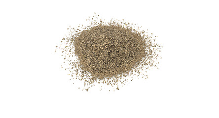 A pile of fine, light brown powder, possibly used as a spice or seasoning in cooking.
