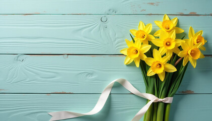 Yellow Daffodil Spring Decor