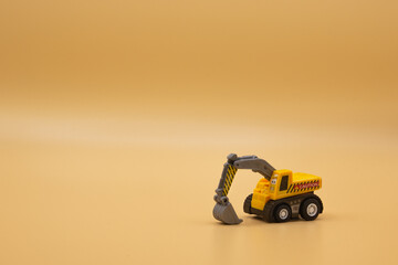 Juguetes trabajadores - Pala excavadora con ruedas