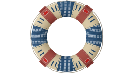 Isolated Lifebuoy