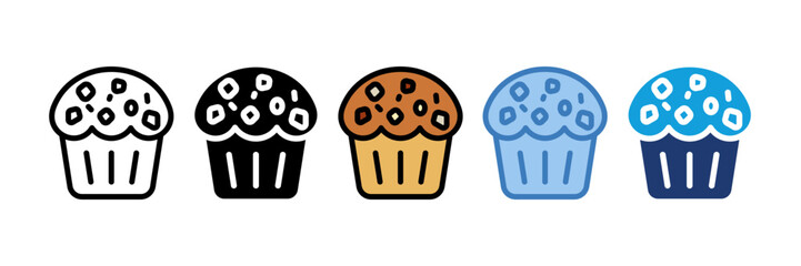 Muffin Icon Element For Design