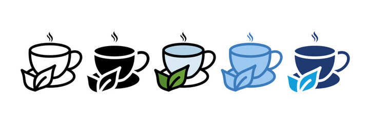 Tea Icon Element For Design