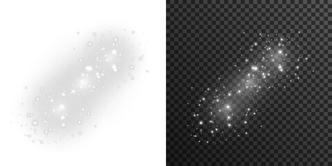 Flying glitter glows in warm seasonal shimmer. Sparkling fog flows through frozen festive landscape.
Crystal light dots swirl in glowing spiral. Golden powder settles on invisible winter wind. Magic