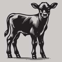 Detailed Dog Illustration Design for Print or Digital Media