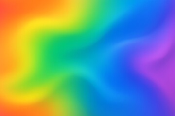 Obraz premium Rainbow Pride Mesh Gradient Abstract Background – Fluid Colorful HD Design for Digital Use