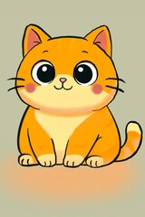 vector illustration of a cat