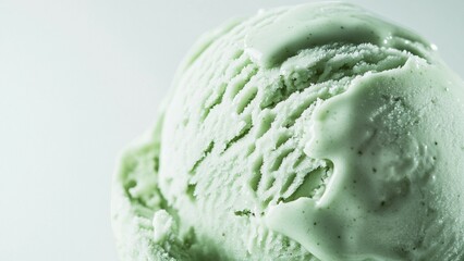 green ice cream