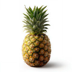 Fototapeta premium Pineapple Isolated on White Background
