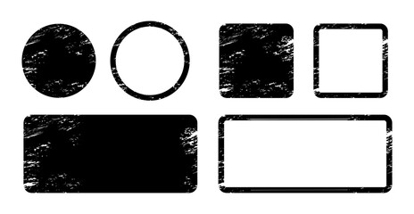 ハンコスタンプコレクション：認印・実印・銀行印デザイン