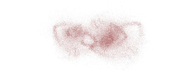 An explosion of chili powder, a scattering of dried pepper, realistic hot paprika, chaotic splashes of seasonings, png.	
