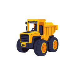 Obraz premium tractor isolated on white