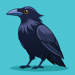 Fototapeta premium crow on a branch