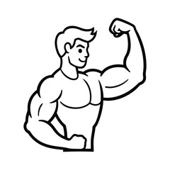 biceps muscle arm strength fitness body building