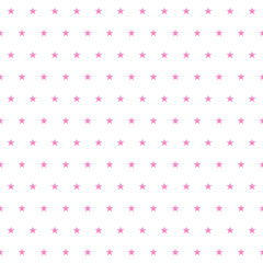 gift wrapping seamless pattern: pink glitter stars against white background