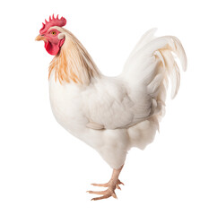Fototapeta premium rooster isolated on white