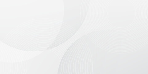 White geometric abstract background overlap layer on bright space with lines effect decoration.