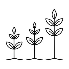 green tree with roots