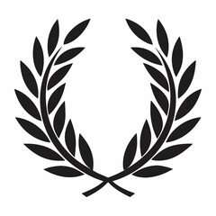 gold laurel wreath