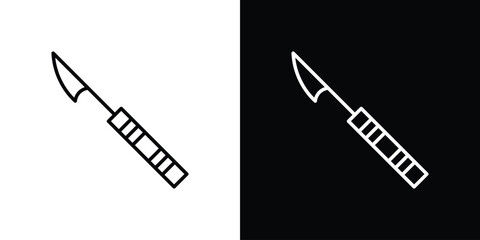 Harpoon icon in black. flat graphic vector icon