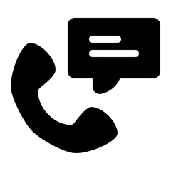 Phone Call Message Notification Icon