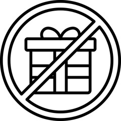 No Gift Icon