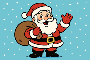 Santa Claus and his friends are on their way here, hopefully they won't take too long!