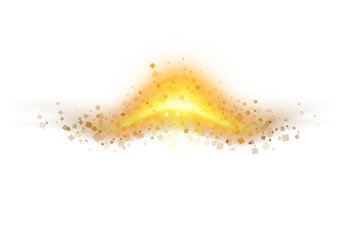 png background design with vibrant sparkle glow light motion swirl twirl shimmer element transparent black flash gold. yellow particle lens png