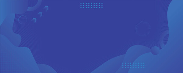 Gradient blue monochrome background vector design in eps 10