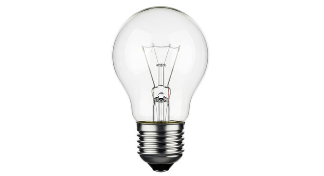 Isolated Light Bulb