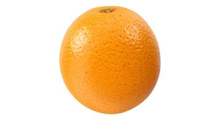 A fresh orange, vibrant in color, showcasing its smooth texture and round shape, perfect for snacking or juicing.
