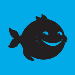 Blobfish Deep Sea Creature Silhouette