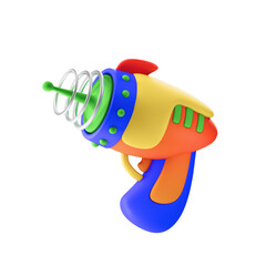 Plasma Toy Gun 3D Illustration