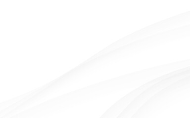 White abstract background clean modern minimalist design subtle light gray curves