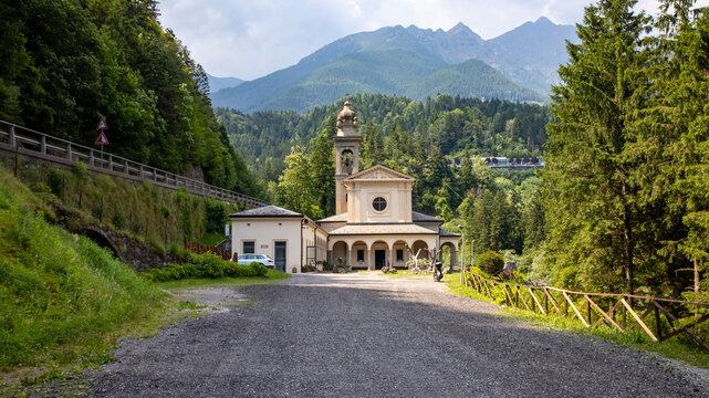 Santuario della Madonnina, Val di Scalve, Bergamo, Italia