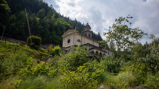 Santuario della Madonnina, Val di Scalve, Bergamo, Italia